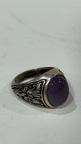 خاتم فضه عقيق