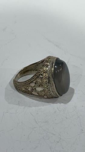 خاتم فضه عقيق