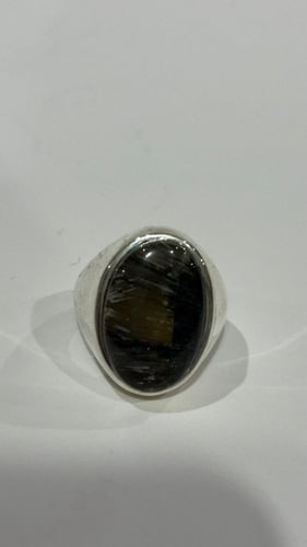 خاتم فضه عقيق