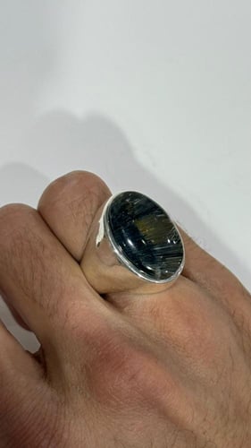 خاتم فضه عقيق