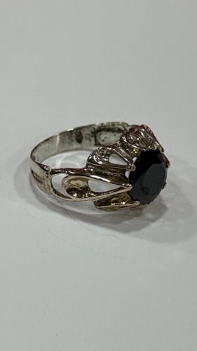 خاتم فضه مقاس 23