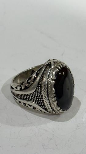 خاتم فضه عقيق
