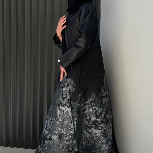 عباية رمادي