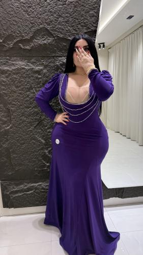 فستان استرتش شك سلاسل