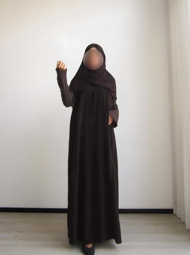 Espresso Charm Abaya