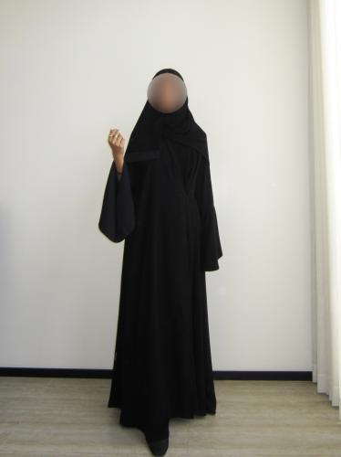 Onyx Black abaya