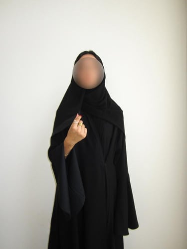 Onyx Black abaya
