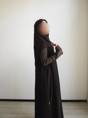 Espresso Charm Abaya