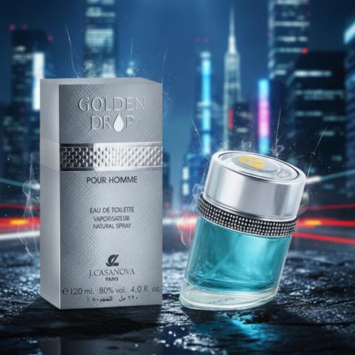 عطر غولدن دروب من جيه كازانوفا باريس- للرجال
