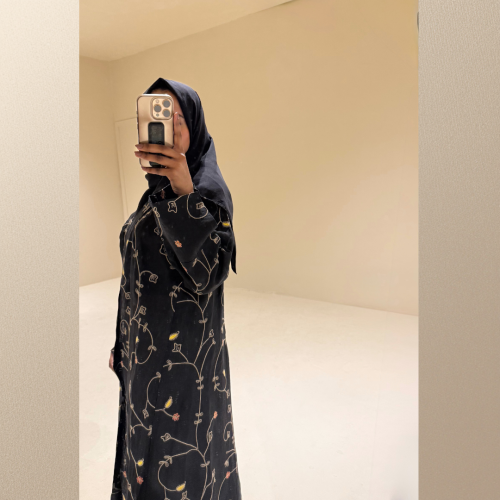 عباية نايت بلوم | Night Bloom 🖤🌺