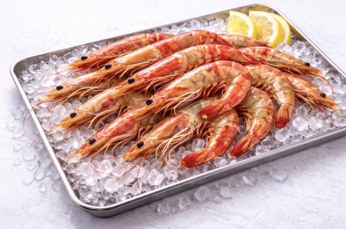 Fresh jumbo shrimp (per kilogram)