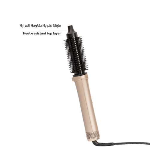 فرشاة الشعر الهوائية و بخاخ الحماية و سيروم اللمعا...