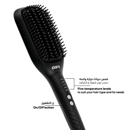 فرشاة التمليس الحرارية