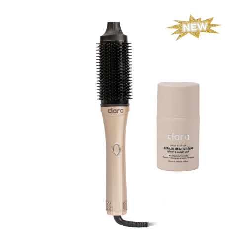 فرشاة الشعر الهوائية مع كريم الترميم و الحماية