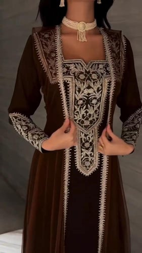 جلابيه مطرز انيقه