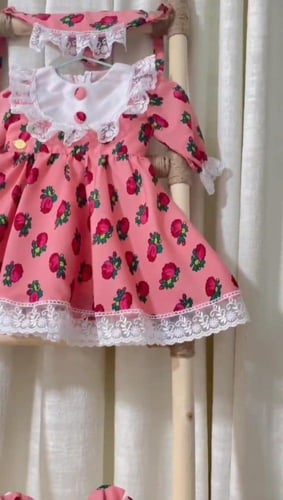 فستان بطبقات الشالكي