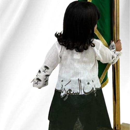 فستان اليوم الوطني الانيق