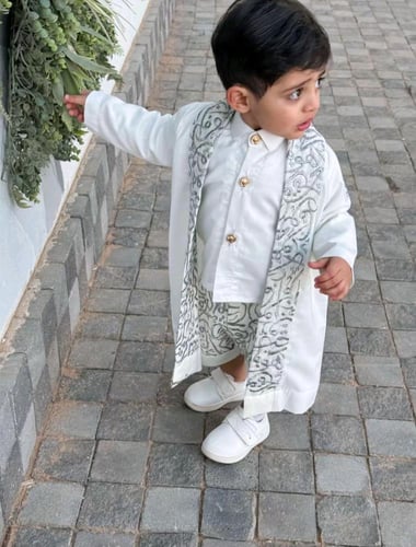 طقم العيد ورمضان مطرز