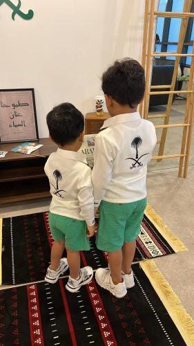 قميص اطفال اليوم الوطني