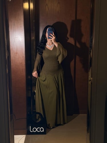 فستان ناعم وراقي