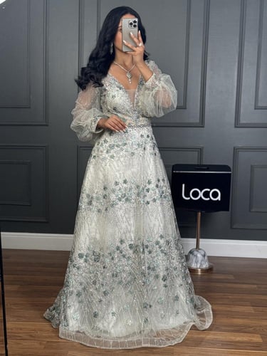 فستان سهره مطرز