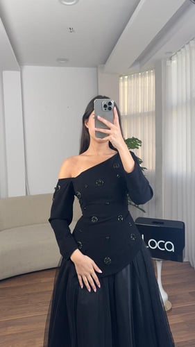 فستان سهره مميز بلون ناعم