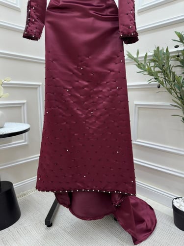 فستان سهره عودي