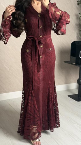 فستان ناعم بقصه جذابه