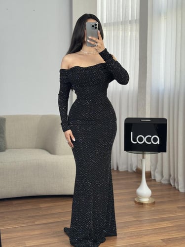 فستان ليل باريس الناعم من لوكا