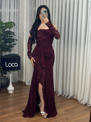 فستان سهره دانتيل ناعم