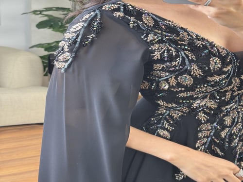 فستان سهره مطرز