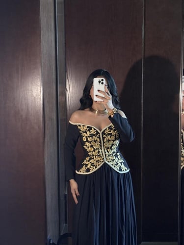 فستان ناعم راقي