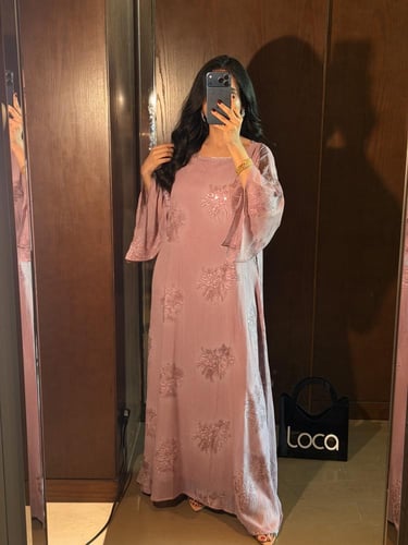 جلابية أنيقه وناعمه