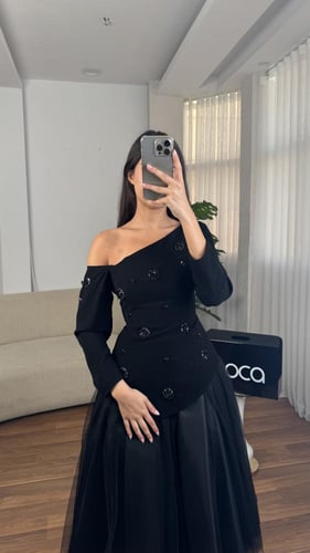 فستان سهره مميز بلون ناعم