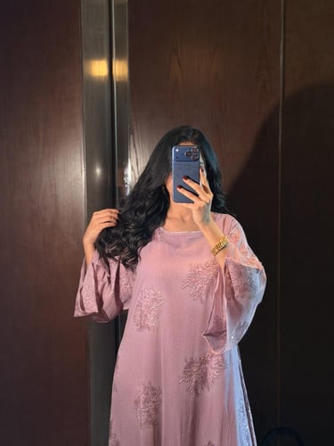 جلابية أنيقه وناعمه