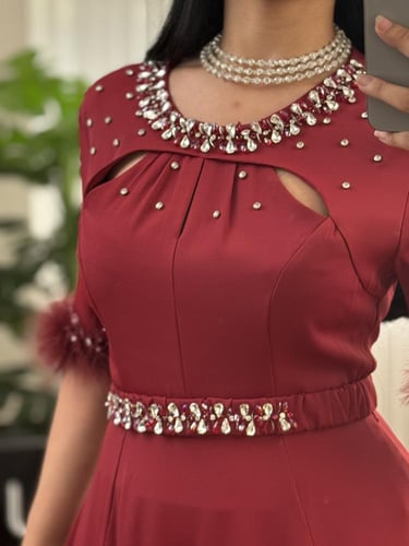 فستان سهره بتصميم راقي