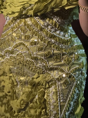 فستان سهره مطرز