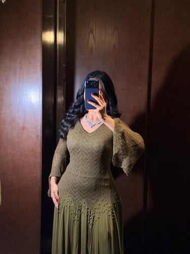 فستان ناعم وراقي