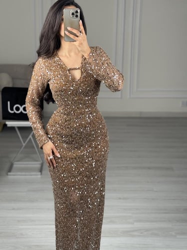 فستان سهره ماسك من لوكا فاشن