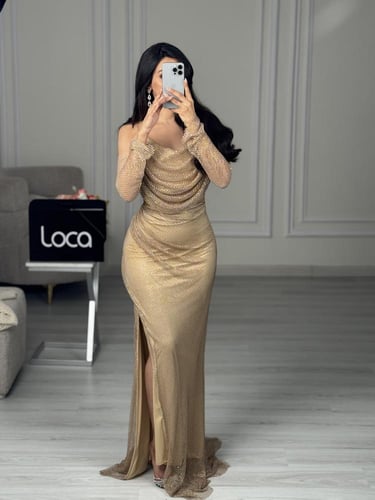 فستان سهره جولدن سلايت