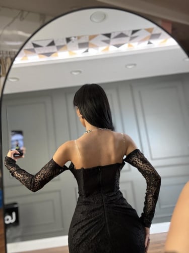 فستان سهره دانتيل ناعم