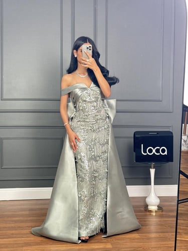 فستان سهره بهدب