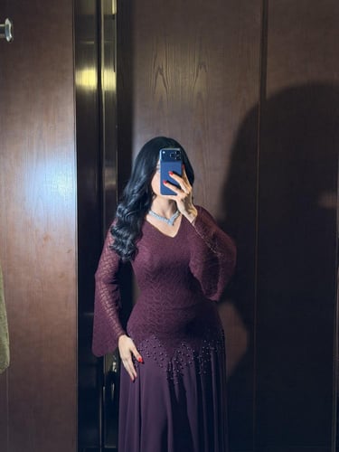 فستان ناعم وراقي من لوكا