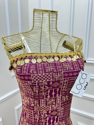 جلابية مميزه بتطريز راقي