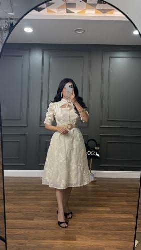 فستان بتصميم مميز من لوكا فاشن