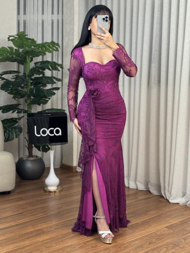 فستان سهره دانتيل ناعم