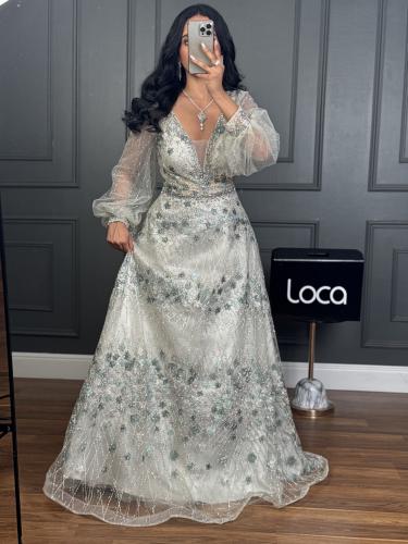 فستان سهره مطرز