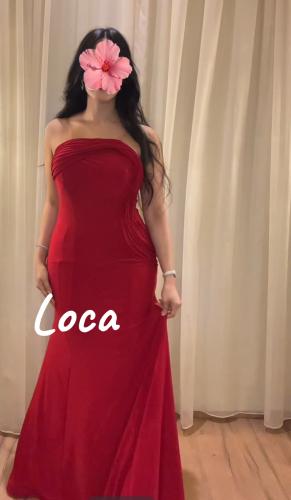 فستان سهره احمر