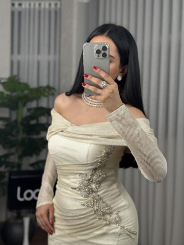 فستان سهره بتصميم مميز