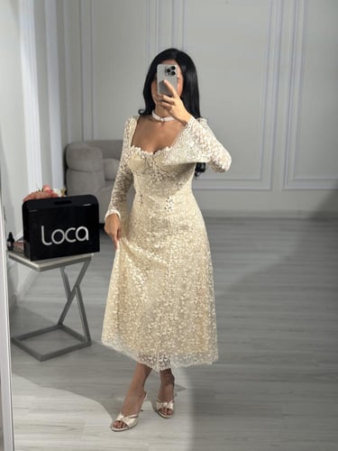 فستان ناعم بقصة ناعمه